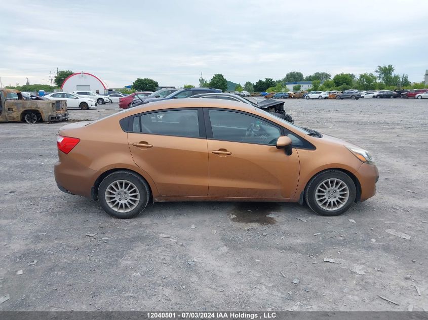 2012 Kia Rio Lx VIN: KNADM4A30C6078301 Lot: 12040501