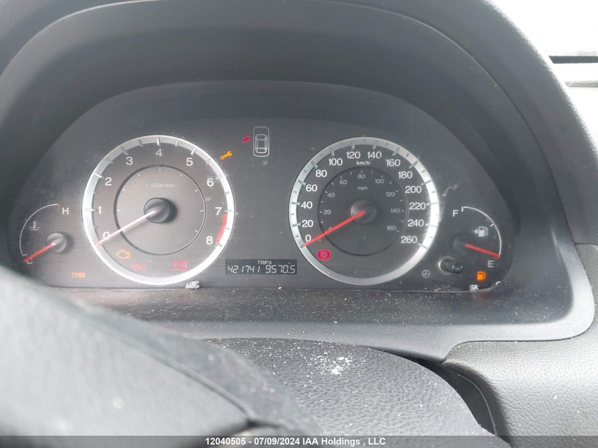 2009 Honda Accord VIN: 1HGCP25749A808256 Lot: 12040505