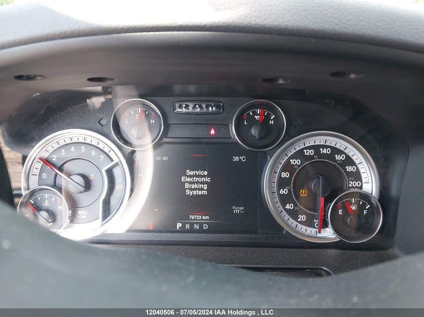 2019 Dodge Ram 1500 VIN: 1C6RR7FG5KS692183 Lot: 12040506