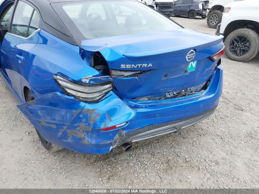 2022 Nissan Sentra VIN: 3N1AB8DV0NY320034 Lot: 12040508