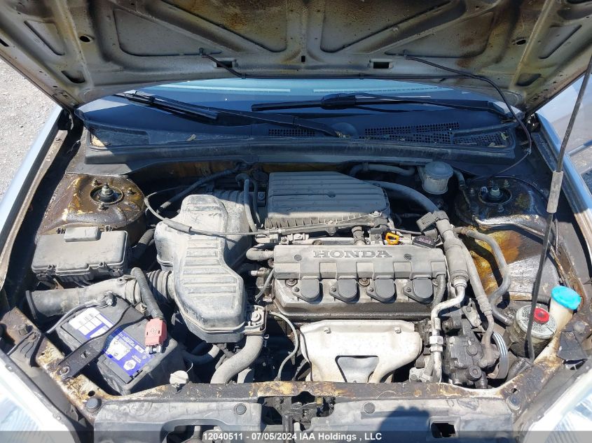 2003 Honda Civic VIN: 2HGES16403H922639 Lot: 12040511