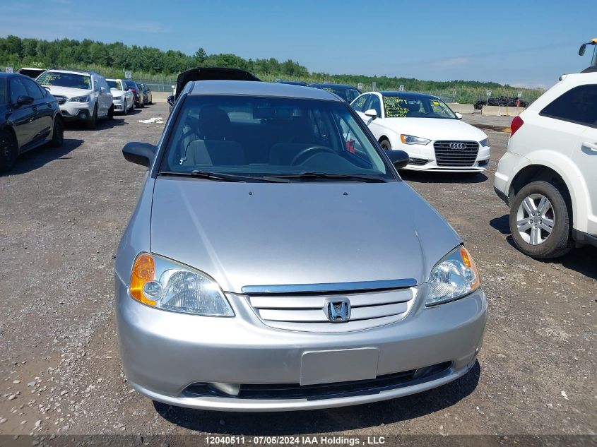 2003 Honda Civic VIN: 2HGES16403H922639 Lot: 12040511