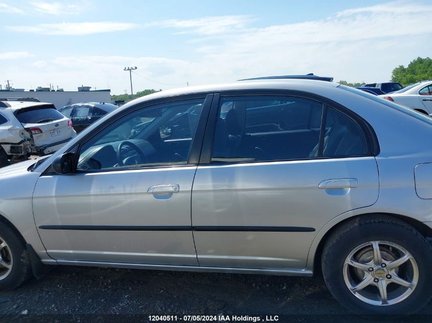 2003 Honda Civic VIN: 2HGES16403H922639 Lot: 12040511