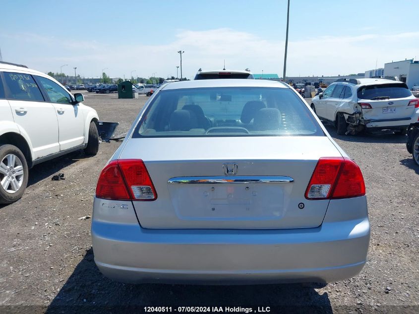 2003 Honda Civic VIN: 2HGES16403H922639 Lot: 12040511