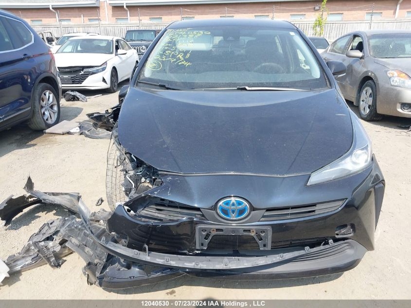 2019 Toyota Prius VIN: JTDKARFU1K3071388 Lot: 12040530