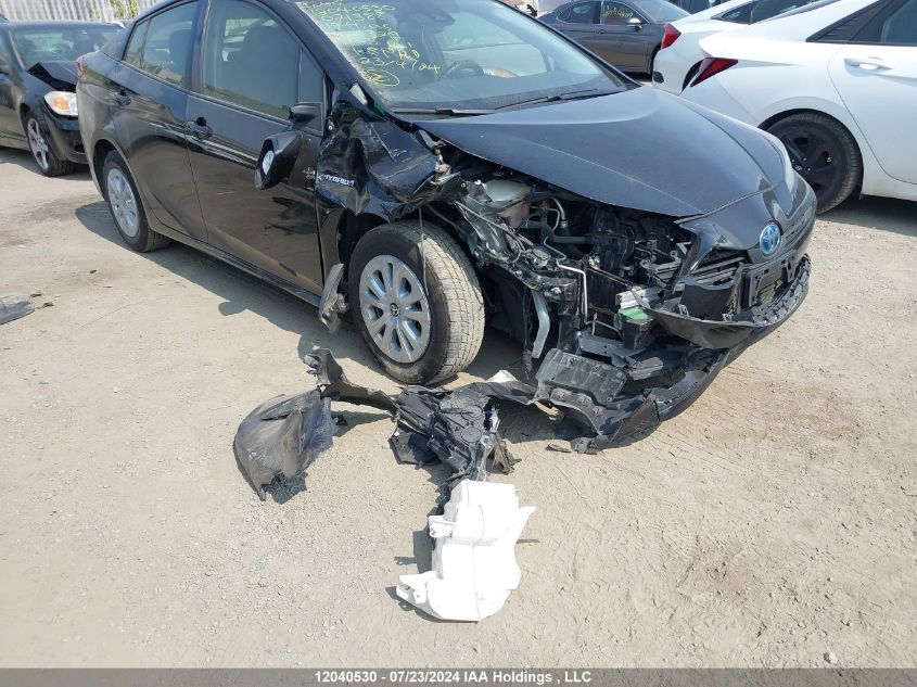 2019 Toyota Prius VIN: JTDKARFU1K3071388 Lot: 12040530
