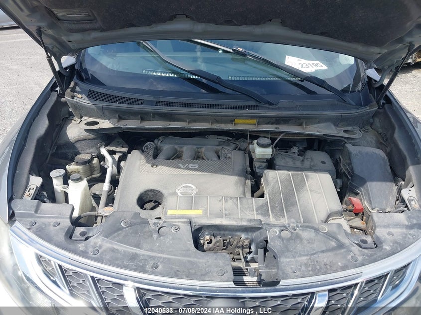 2012 Nissan Murano VIN: JN8AZ1MW6CW203091 Lot: 12040533