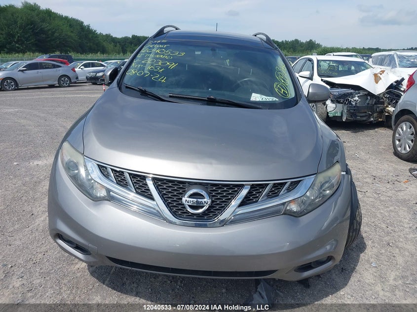 2012 Nissan Murano VIN: JN8AZ1MW6CW203091 Lot: 12040533
