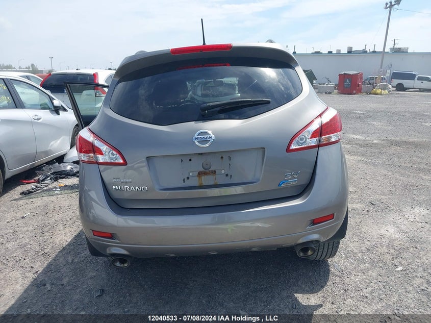 2012 Nissan Murano VIN: JN8AZ1MW6CW203091 Lot: 12040533