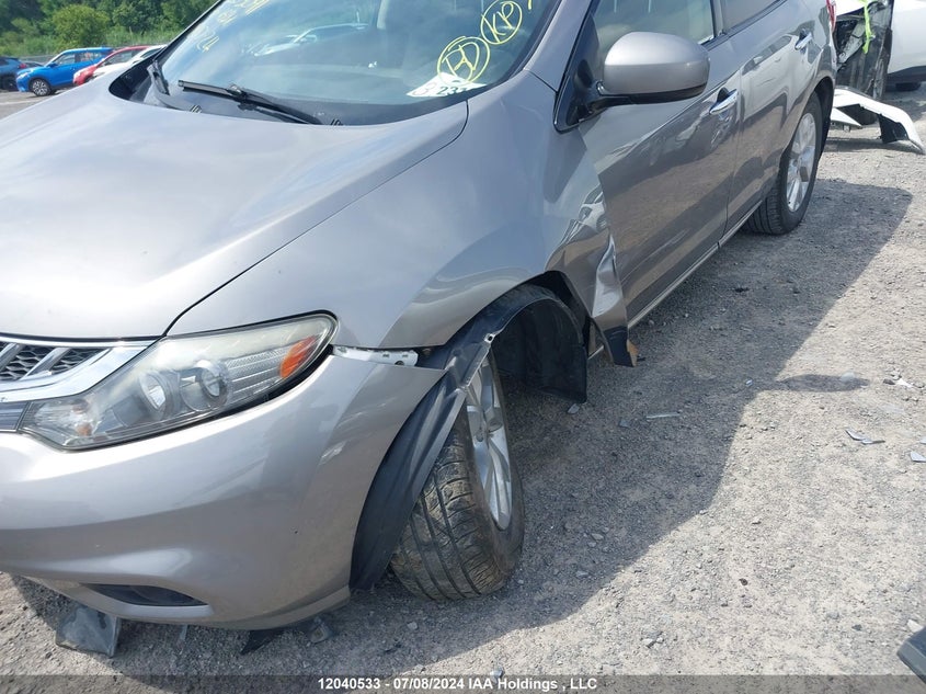 2012 Nissan Murano VIN: JN8AZ1MW6CW203091 Lot: 12040533