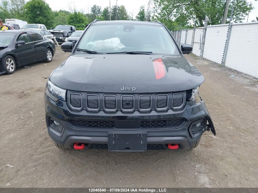 2022 Jeep Compass Trailhawk VIN: 3C4NJDDB0NT220464 Lot: 12040540