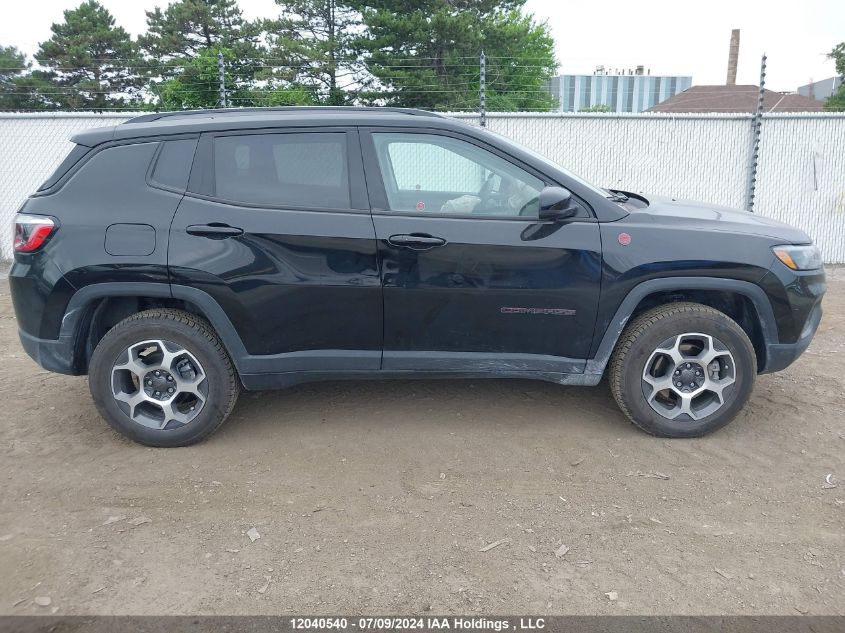 2022 Jeep Compass Trailhawk VIN: 3C4NJDDB0NT220464 Lot: 12040540