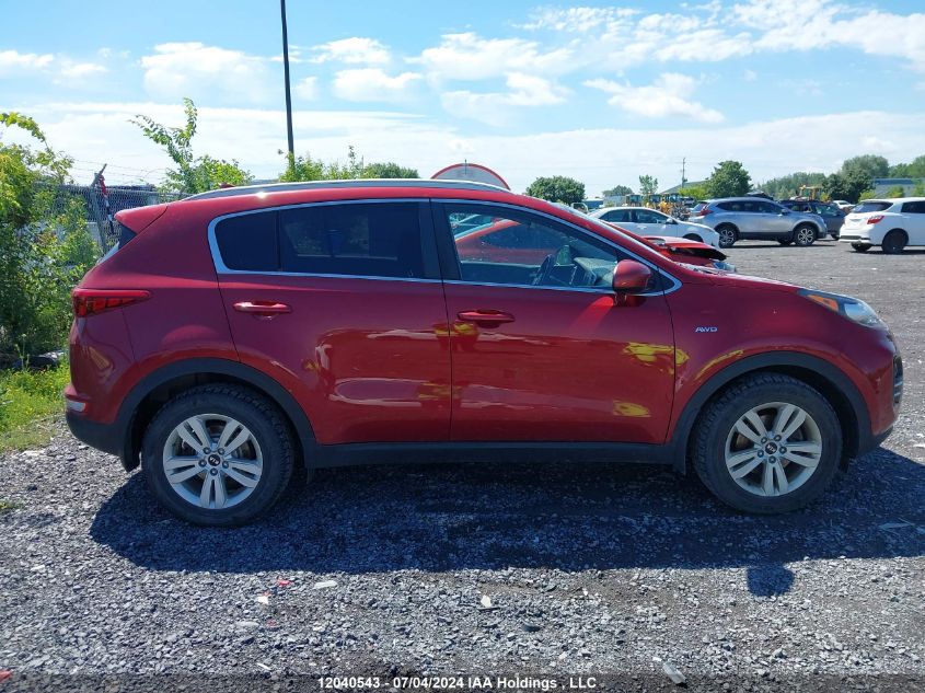 2017 Kia Sportage VIN: KNDPMCAC6H7234885 Lot: 12040543