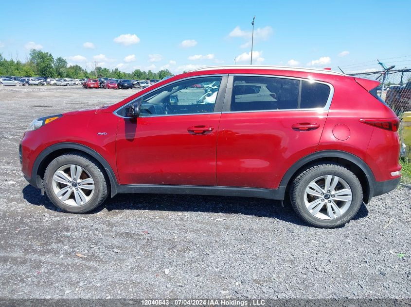 2017 Kia Sportage VIN: KNDPMCAC6H7234885 Lot: 12040543
