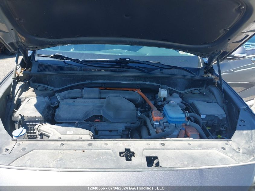 2022 Hyundai Santa Fe Luxury Plug-In Hybrid Awd VIN: KM8S7DA25NU033163 Lot: 12040556