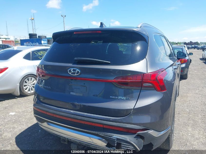 2022 Hyundai Santa Fe Luxury Plug-In Hybrid Awd VIN: KM8S7DA25NU033163 Lot: 12040556