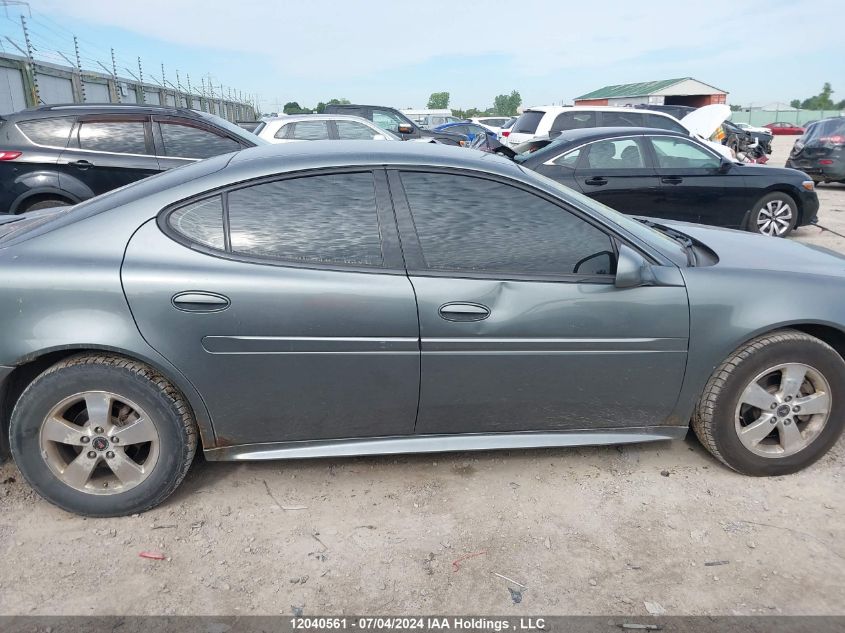 2005 Pontiac Grand Prix VIN: 2G2WS522751165351 Lot: 12040561