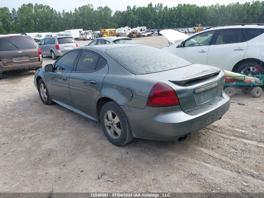 2005 Pontiac Grand Prix VIN: 2G2WS522751165351 Lot: 12040561