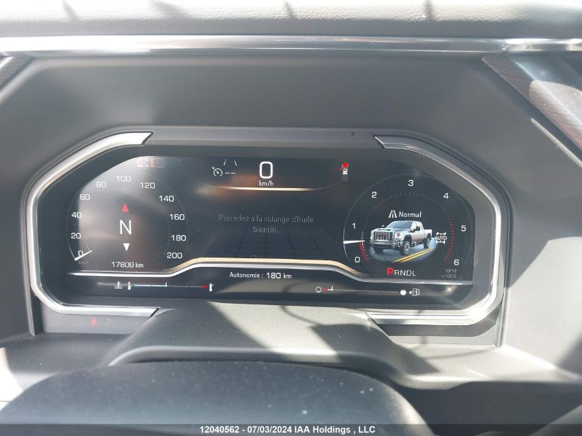 2024 GMC Sierra K2500 Denali Ultimate VIN: 1GT49XEYXRF189801 Lot: 12040562