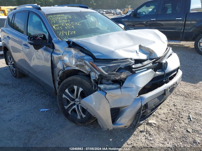 2017 Toyota Rav4 Le VIN: 2T3BFREVXHW686586 Lot: 12040563