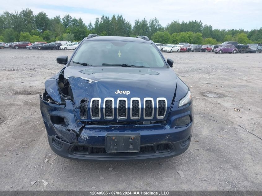 2018 Jeep Cherokee Sport VIN: 1C4PJMAX9JD542206 Lot: 12040565