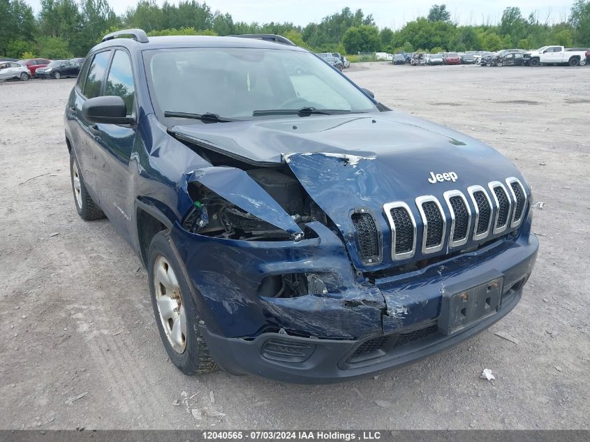 2018 Jeep Cherokee Sport VIN: 1C4PJMAX9JD542206 Lot: 12040565