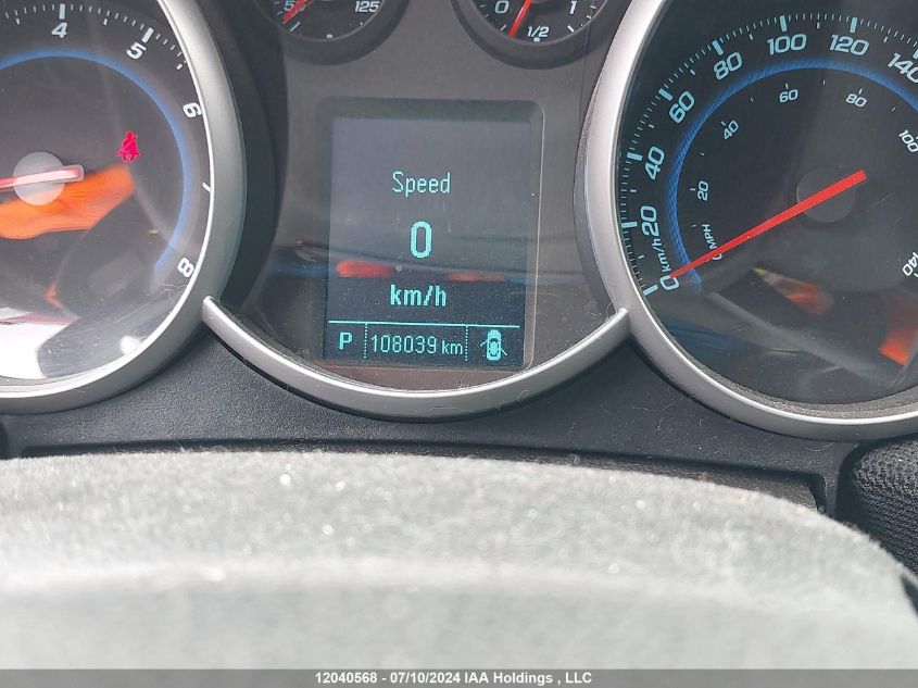 2012 Chevrolet Cruze VIN: 1G1PG5SC9C7389613 Lot: 12040568