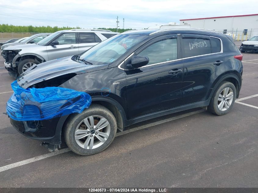 2017 Kia Sportage VIN: KNDPMCAC7H7285702 Lot: 12040573