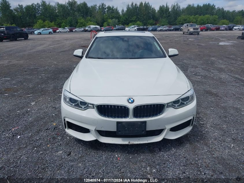 2017 BMW 4 Series VIN: WBA4R9C55HK878071 Lot: 12040574