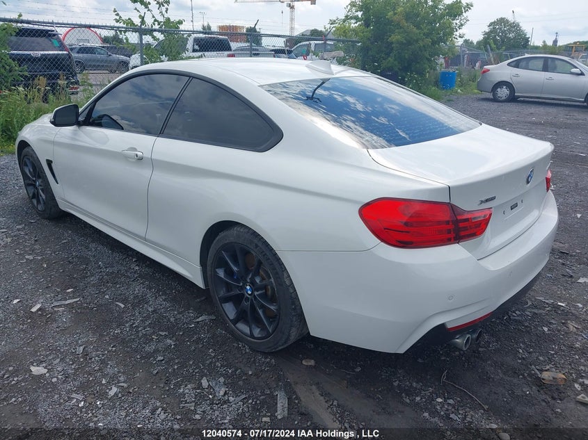 2017 BMW 4 Series VIN: WBA4R9C55HK878071 Lot: 12040574