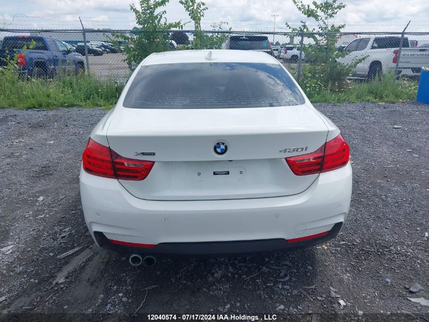 2017 BMW 4 Series VIN: WBA4R9C55HK878071 Lot: 12040574