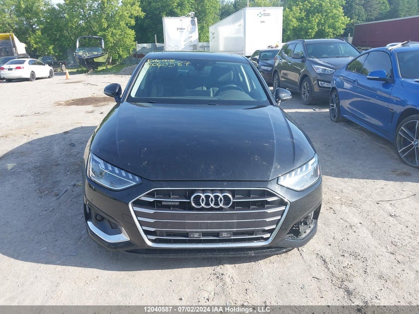 2024 Audi A4 Sedan VIN: WAUAAAF4XRN005947 Lot: 12040587