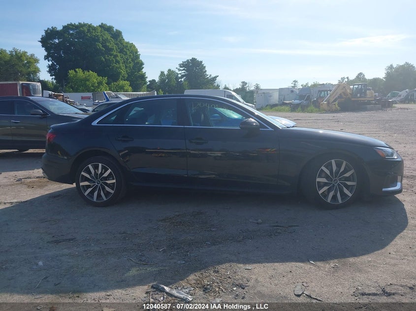 2024 Audi A4 Sedan VIN: WAUAAAF4XRN005947 Lot: 12040587