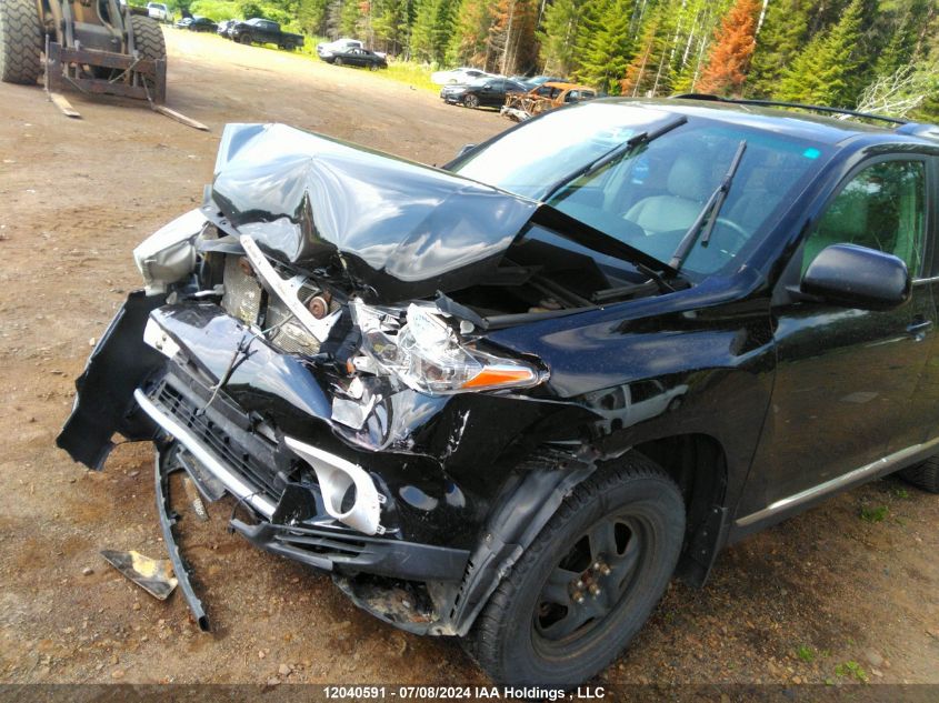 2012 Toyota Highlander VIN: 5TDBK3EH9CS169194 Lot: 12040591