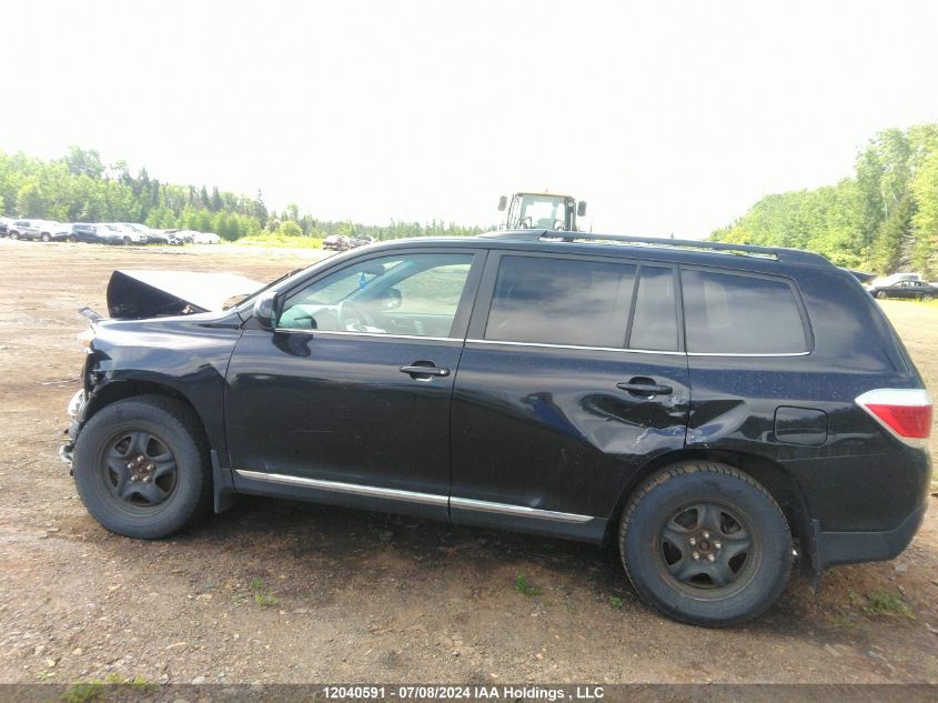2012 Toyota Highlander VIN: 5TDBK3EH9CS169194 Lot: 12040591