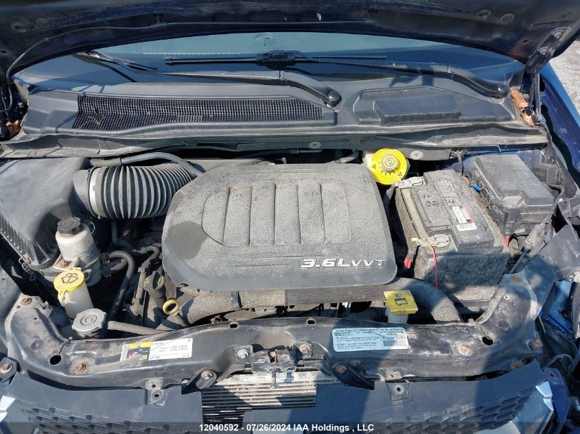 2014 Dodge Grand Caravan American Value Pkg VIN: 2C4RDGBG7ER161635 Lot: 12040592