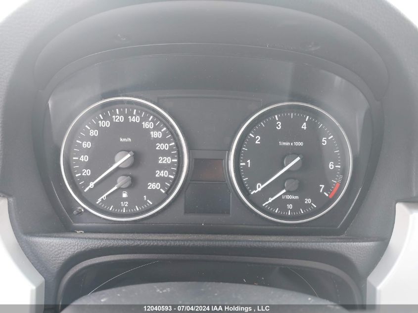 2011 BMW 3 Series 323I VIN: WBAPG7C58BA937134 Lot: 12040593