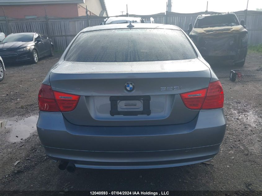 2011 BMW 3 Series 323I VIN: WBAPG7C58BA937134 Lot: 12040593