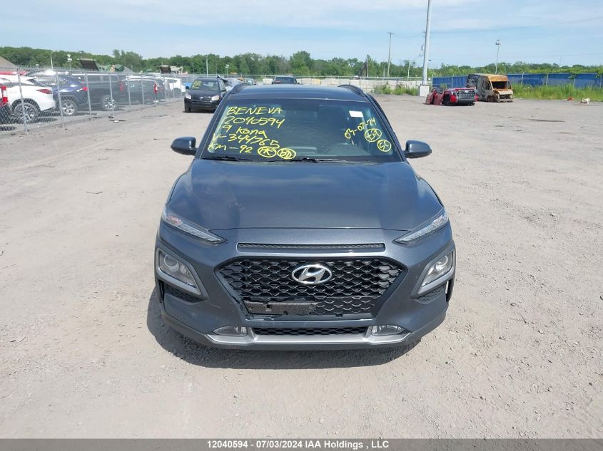 2019 Hyundai Kona 2.0L Preferred VIN: KM8K22AA2KU344765 Lot: 12040594