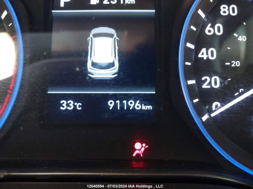 2019 Hyundai Kona 2.0L Preferred VIN: KM8K22AA2KU344765 Lot: 12040594