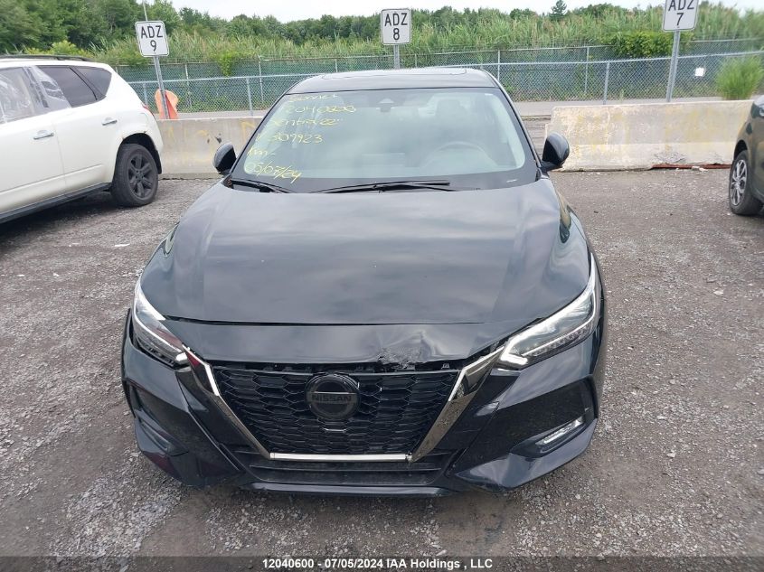 2022 Nissan Sentra VIN: 3N1AB8DV9NY309923 Lot: 12040600