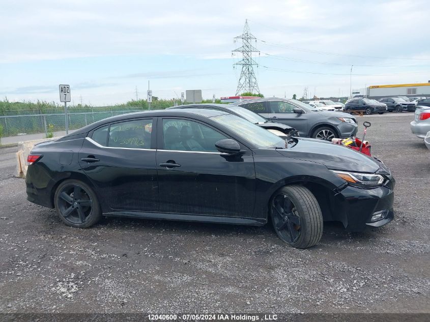 2022 Nissan Sentra VIN: 3N1AB8DV9NY309923 Lot: 12040600