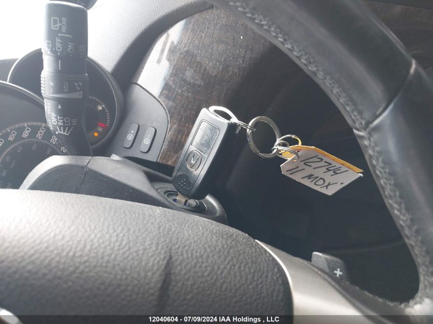 2011 Acura Mdx VIN: 2HNYD2H27BH000790 Lot: 12040604