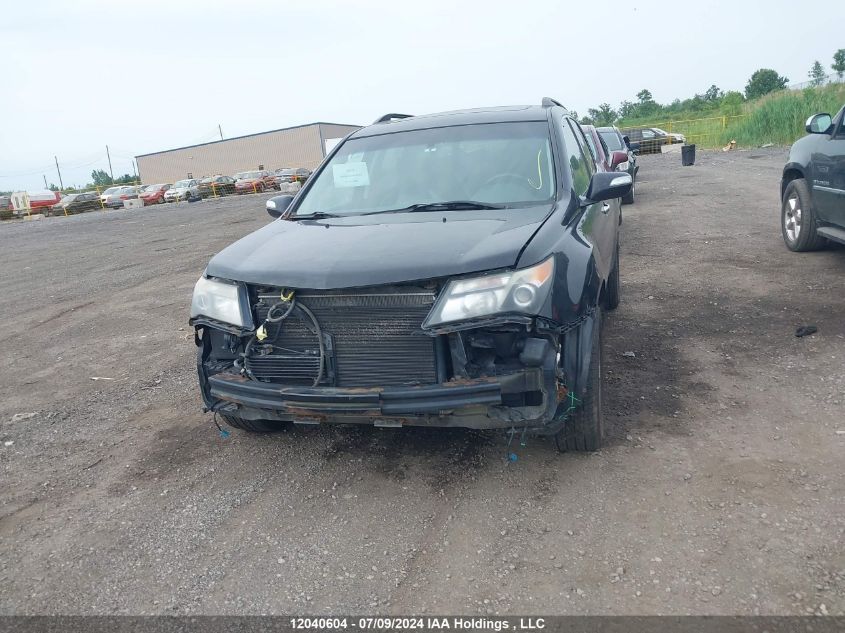 2011 Acura Mdx VIN: 2HNYD2H27BH000790 Lot: 12040604