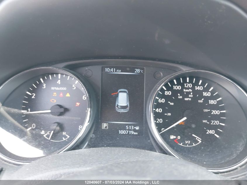 2017 Nissan Rogue VIN: 5N1AT2MT1HC842153 Lot: 12040607