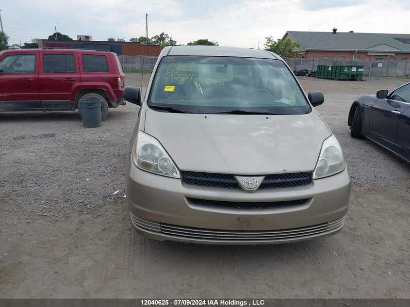 2005 Toyota Sienna Ce VIN: 5TDZA29CX5S322629 Lot: 12040625