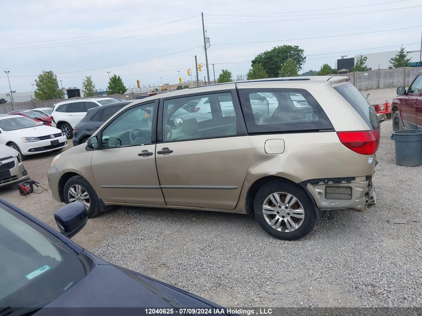 2005 Toyota Sienna Ce VIN: 5TDZA29CX5S322629 Lot: 12040625