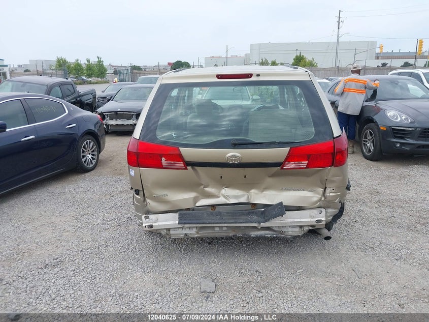 2005 Toyota Sienna Ce VIN: 5TDZA29CX5S322629 Lot: 12040625