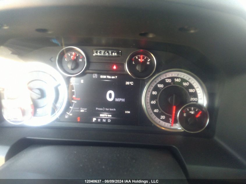 2020 Ram 1500 Classic Warlock/Slt VIN: 1C6RR7LTXLS145705 Lot: 12040637