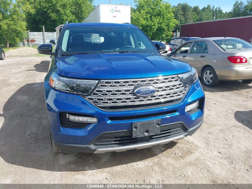 2022 Ford Explorer Limited VIN: 1FMSK8FH7NGB73796 Lot: 12040640